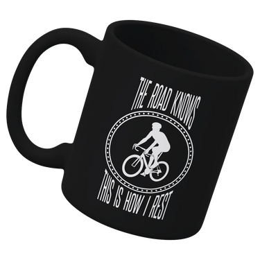 The Road Knows This Is How I Rest White Coffee Mug